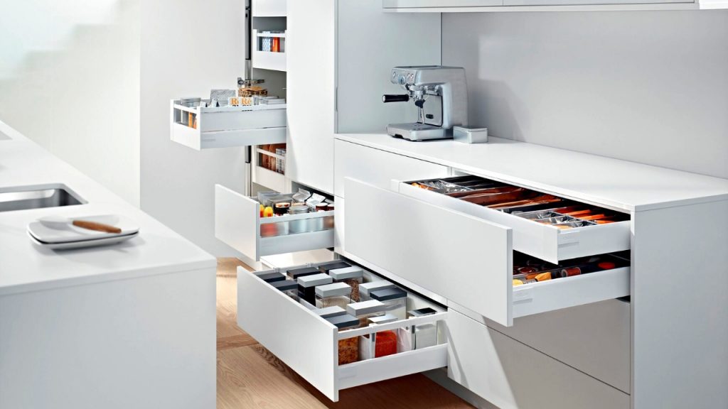 Blum's TANDEMBOX pull-out drawers