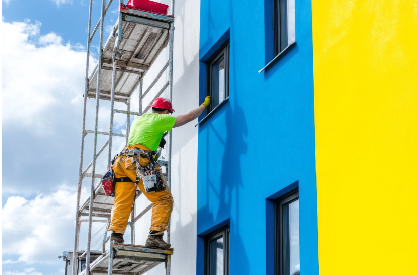 Exterior and interior painting services for residential properties